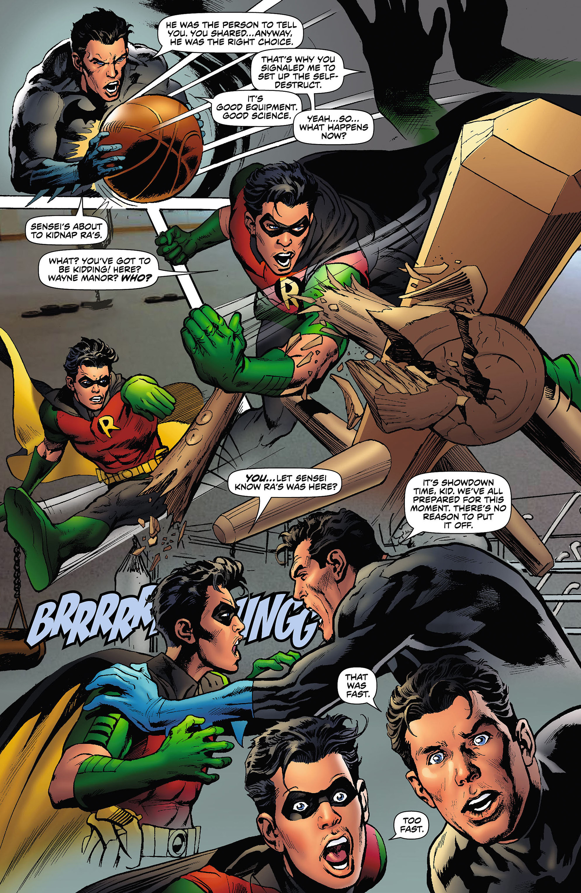Read online Batman: Odyssey comic -  Issue #6 - 23