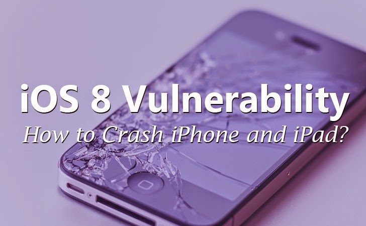 iOS 8 Vulnerability Lets Hackers Crash Any iPhone and iPad Within Wi-Fi Range