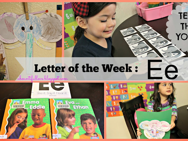 Letter of the Week : Ee