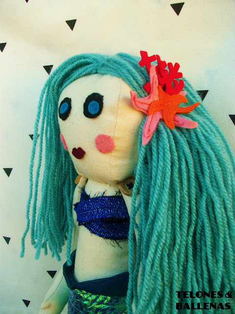 muñeca sirena mermaid doll