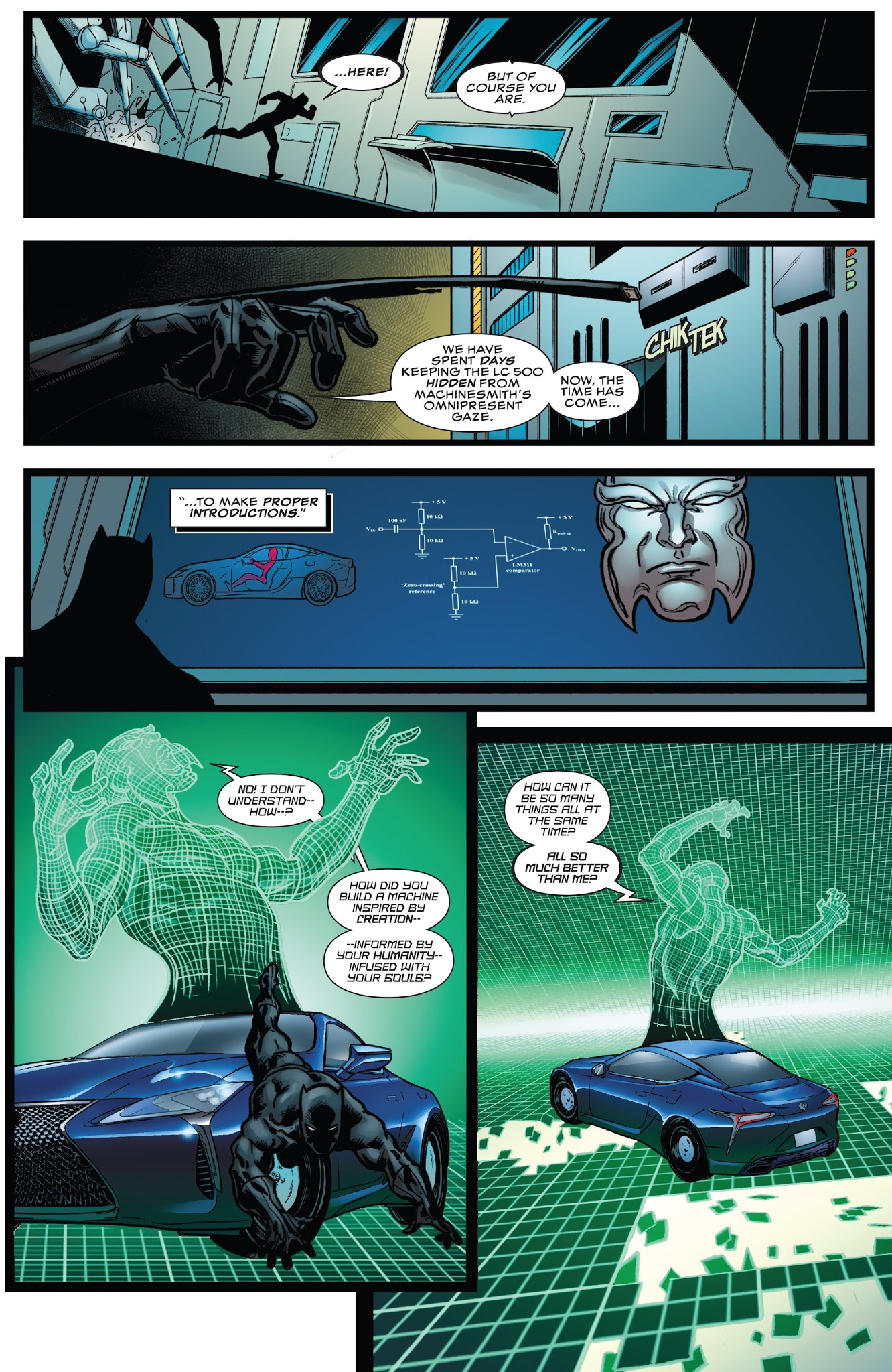 Black Panther: Soul of a Machine 8 Page 9