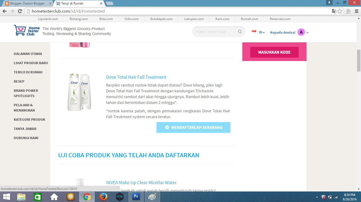 [REVIEW] SUNSILK HIJAB RECHARGE GRATIS DARI HOME TESTER CLUB INDONESIA