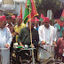 शाहजहांपुर - पूर्व विधायक शरद वीर सिंह ने निकाली साईकिल रैली