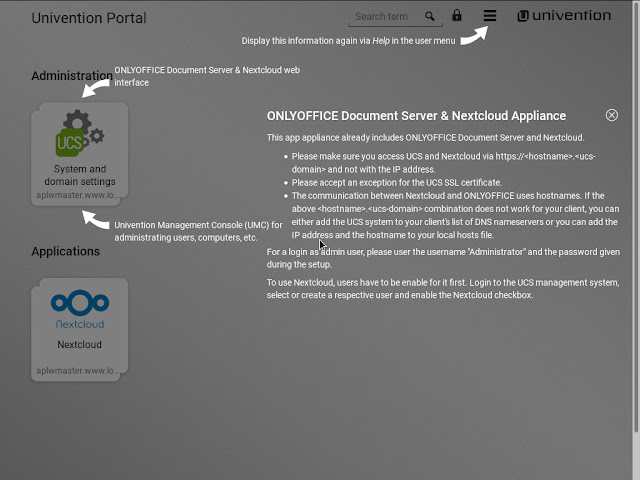 Onlyoffice - Nextcloud portal