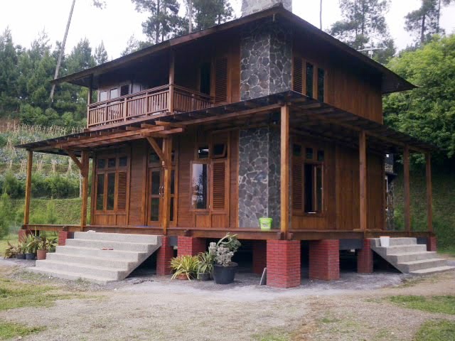 rumah minimalis dengan batu alam
