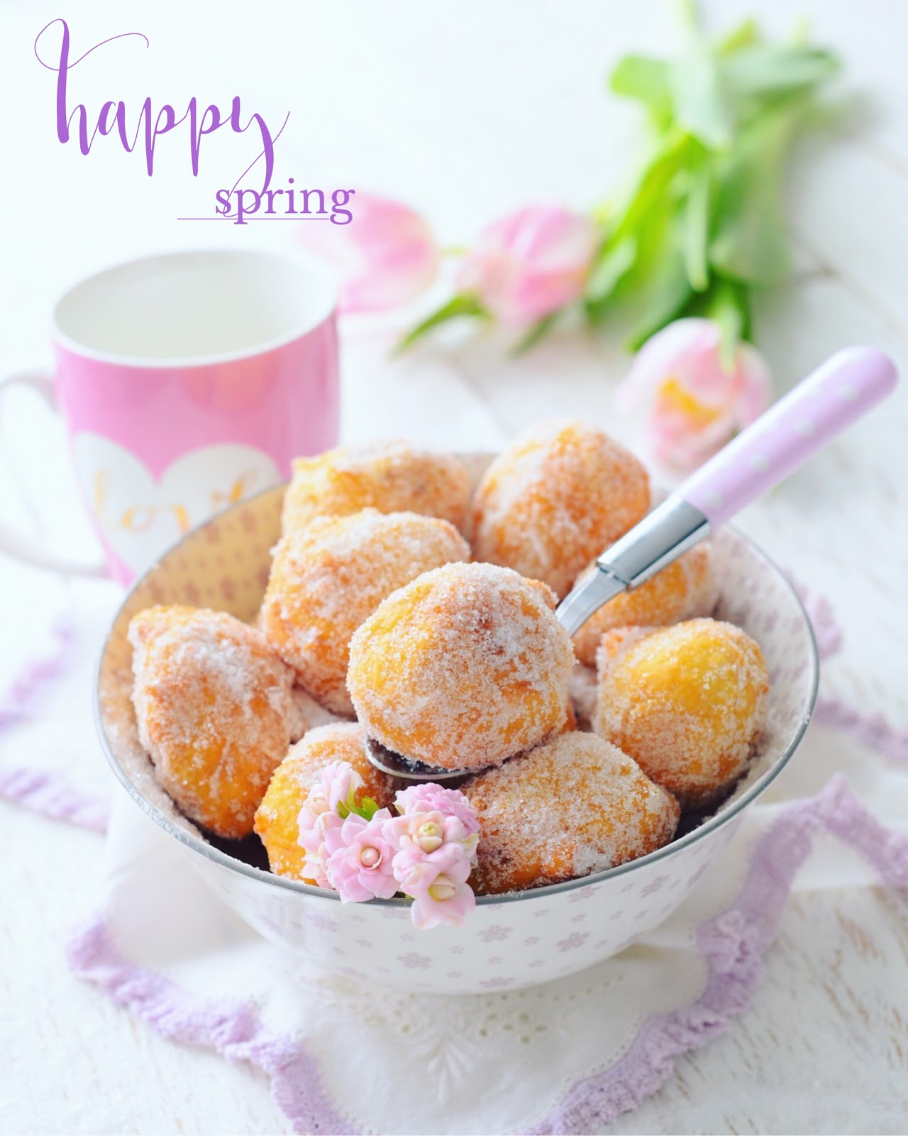 Kessy&amp;#39;s Pink Sugar: Flauschige Quarkbällchen - wie vom Bäcker