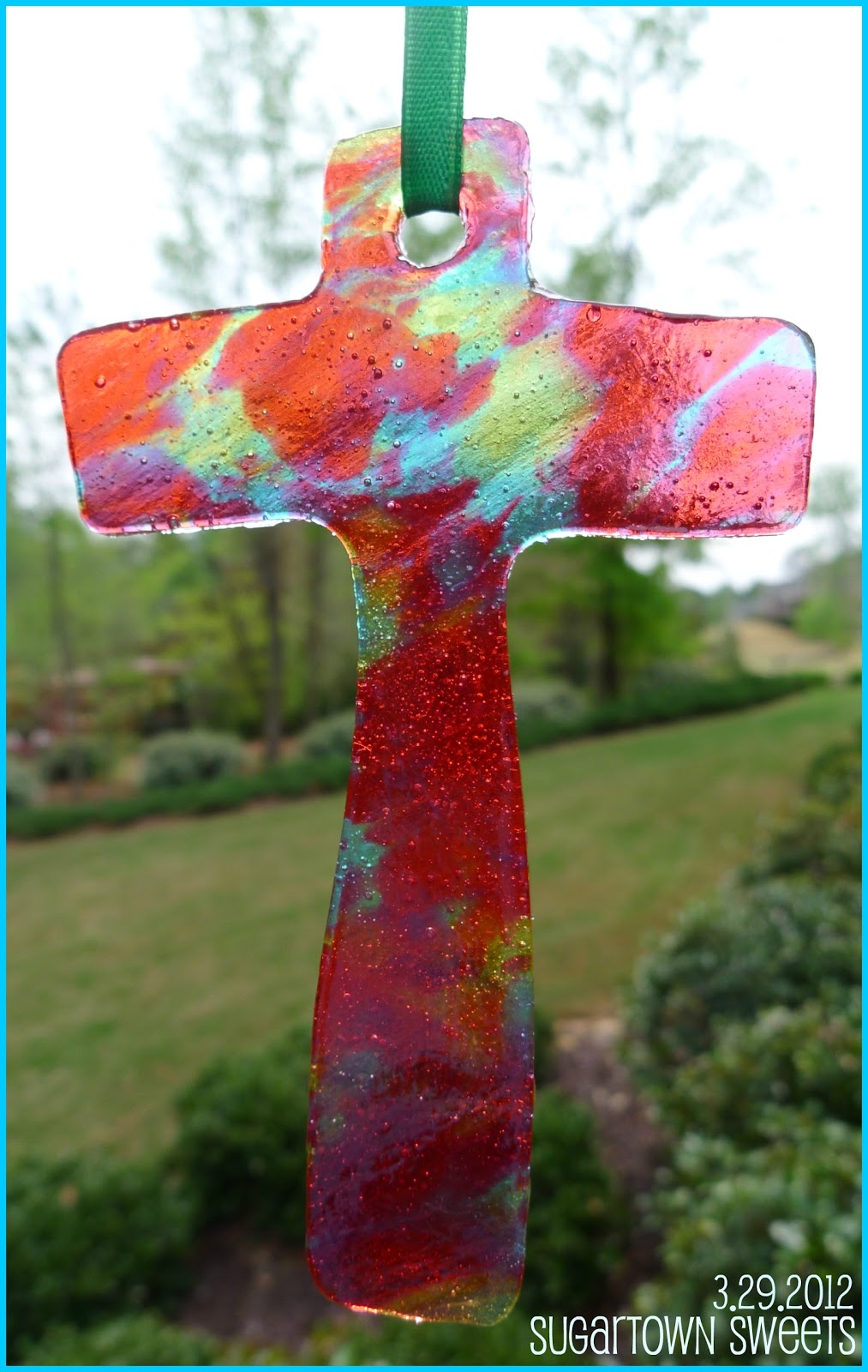 Sugartown Sweets: He Is Risen! Candy Cross Ornaments