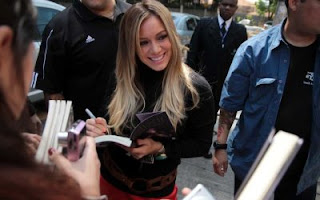Hilary Duff no Brasil em 2011