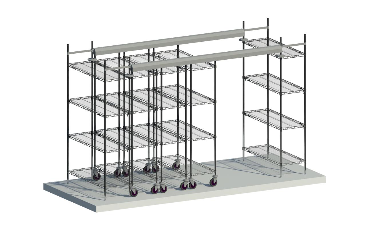 Metro Shelving Products Super Erecta TopTrack Kits