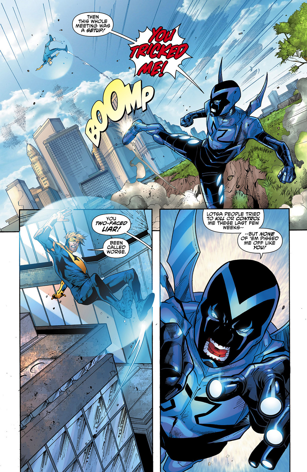 Read online Blue Beetle (2011) comic -  Issue #11 - 11