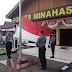Ini Penekanan Kapolres Pada Upacara Bulanan Polres Minahasa