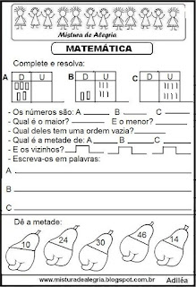 Matemática Matemática para séries iniciais de alfabetização