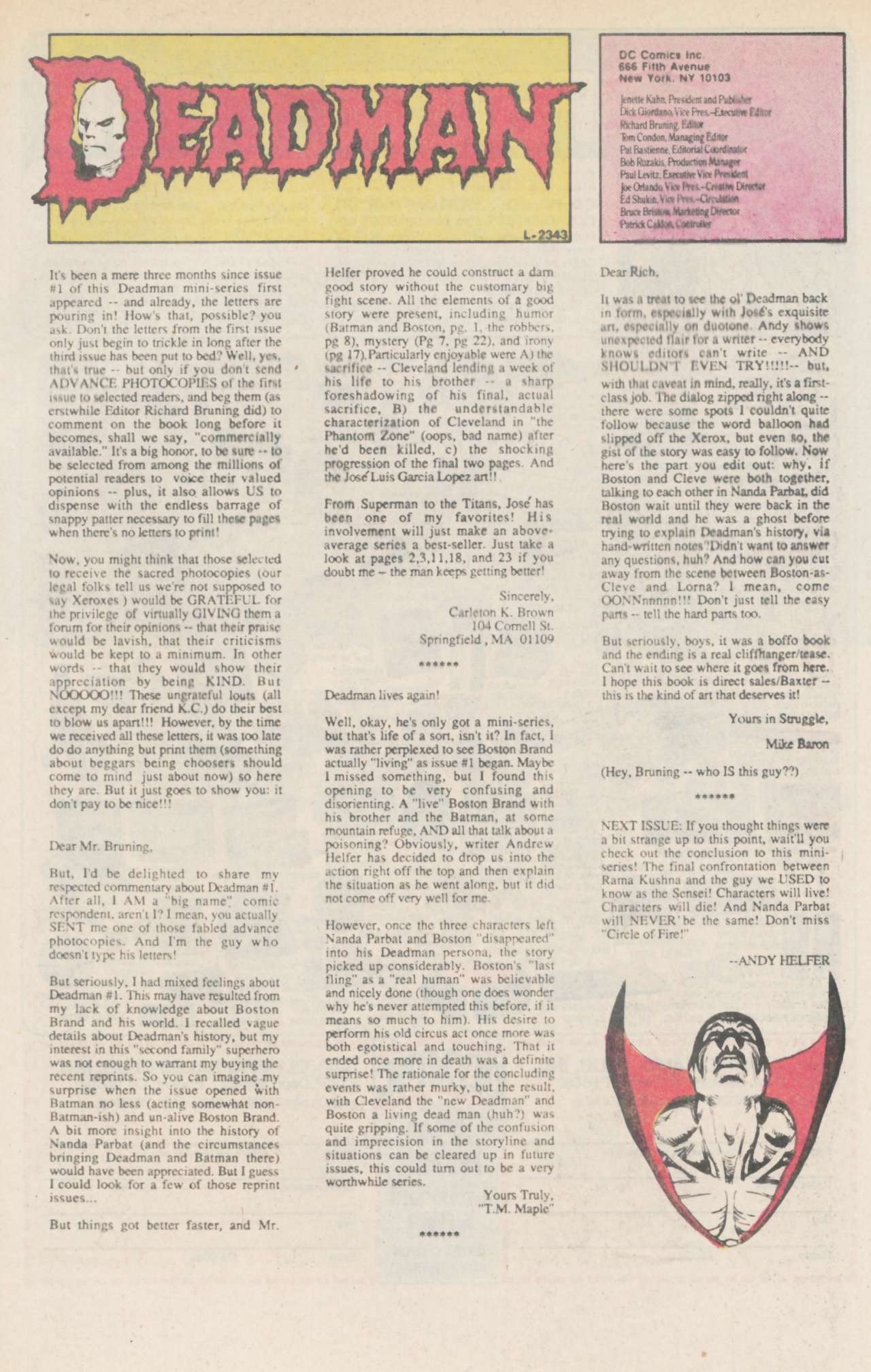 Read online Deadman (1986) comic -  Issue #3 - 34