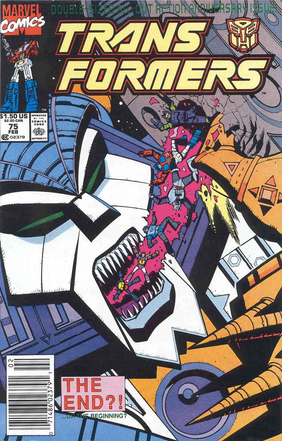 Read online The Transformers (1984) comic -  Issue #75 - 1
