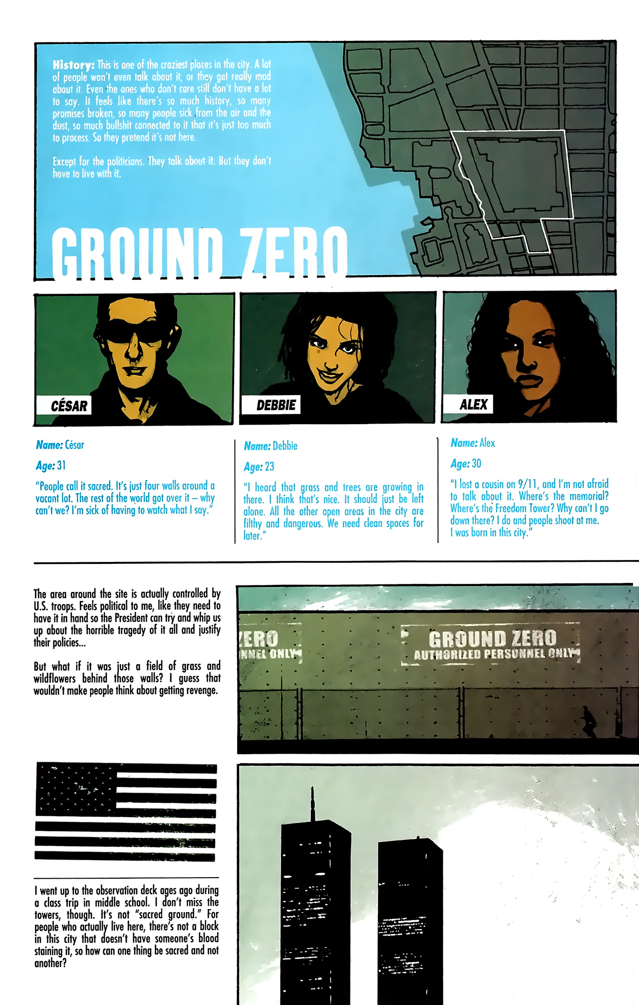 Read online DMZ (2006) comic -  Issue #12 - 19