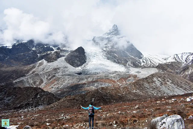 Glacier Viewpoint en Trekking Valle del Langtang, Nepal