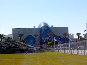 The Dali Museum is inside the racetrack!  St. Pete goes all out!