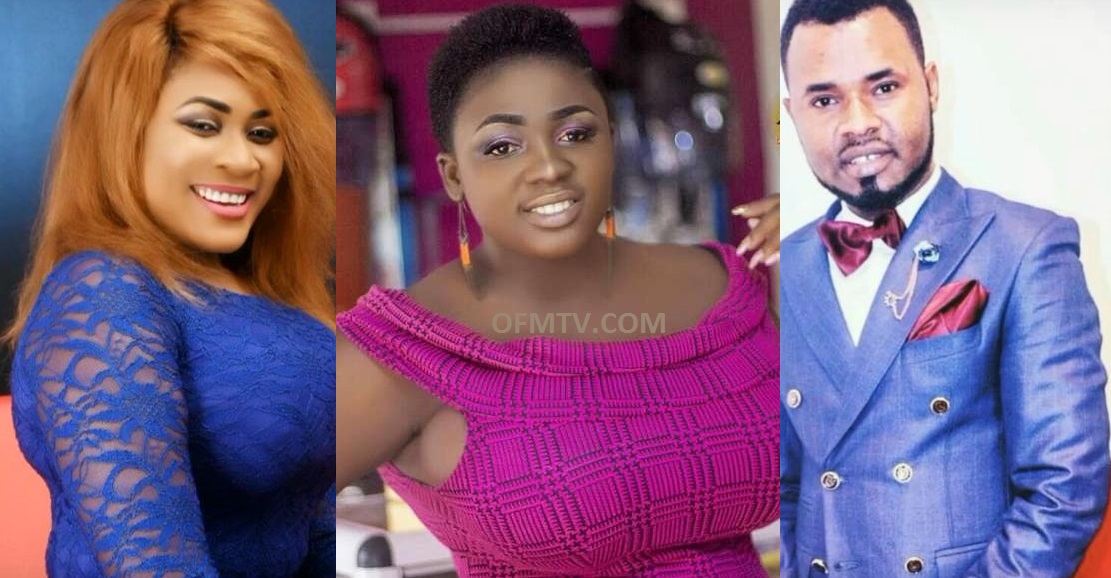 Kumawood Actress Gladys Mensah Boaku, Actress Tracey Boakye And Gospel Singer Ernest Opoku