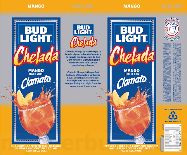 Bud Light & Clamato Chelada Now With Extra Lime in 25oz Cans