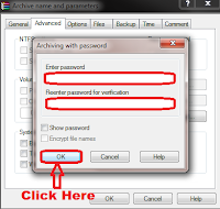 how to password protect a compressed zip file