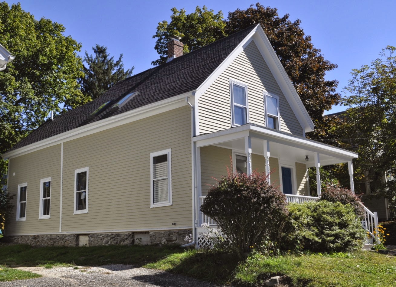 SoPo Cottage Exterior Paint Job Before and After