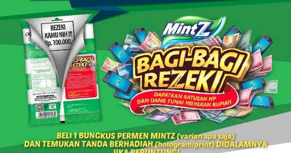 Promo Permen Mintz Berhadiah Langsung Uang Milyaran Rupiah Webbudi Com