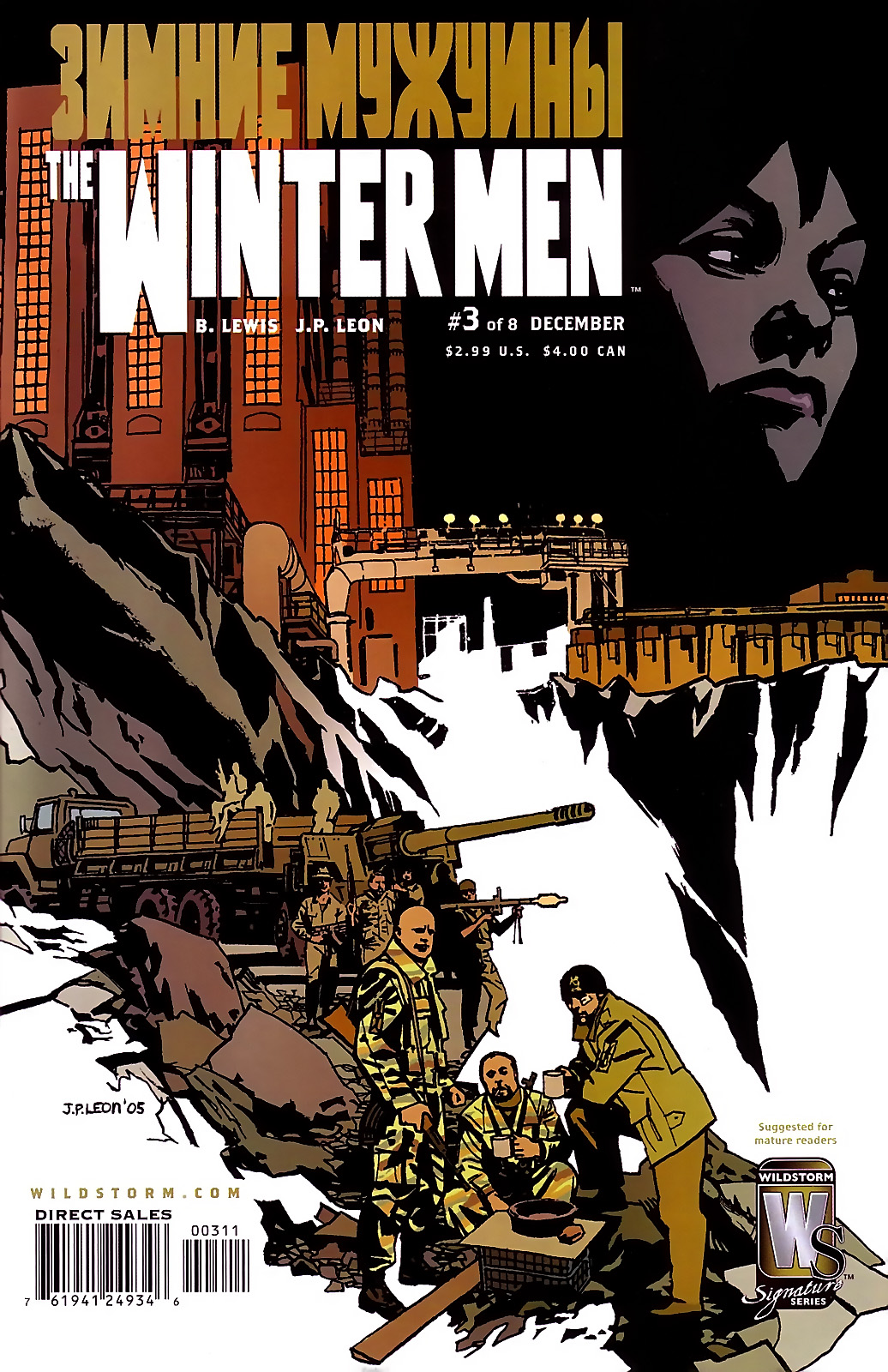 Read online The Winter Men comic -  Issue #3 - 1