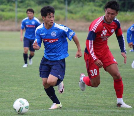 Công Phượng lập cú đúp vào lưới đội sinh viên Nhật Bản - Ảnh 1 Cong Phuong lap cu dup vao luoi doi sinh vien Nhat Ban - Anh 1