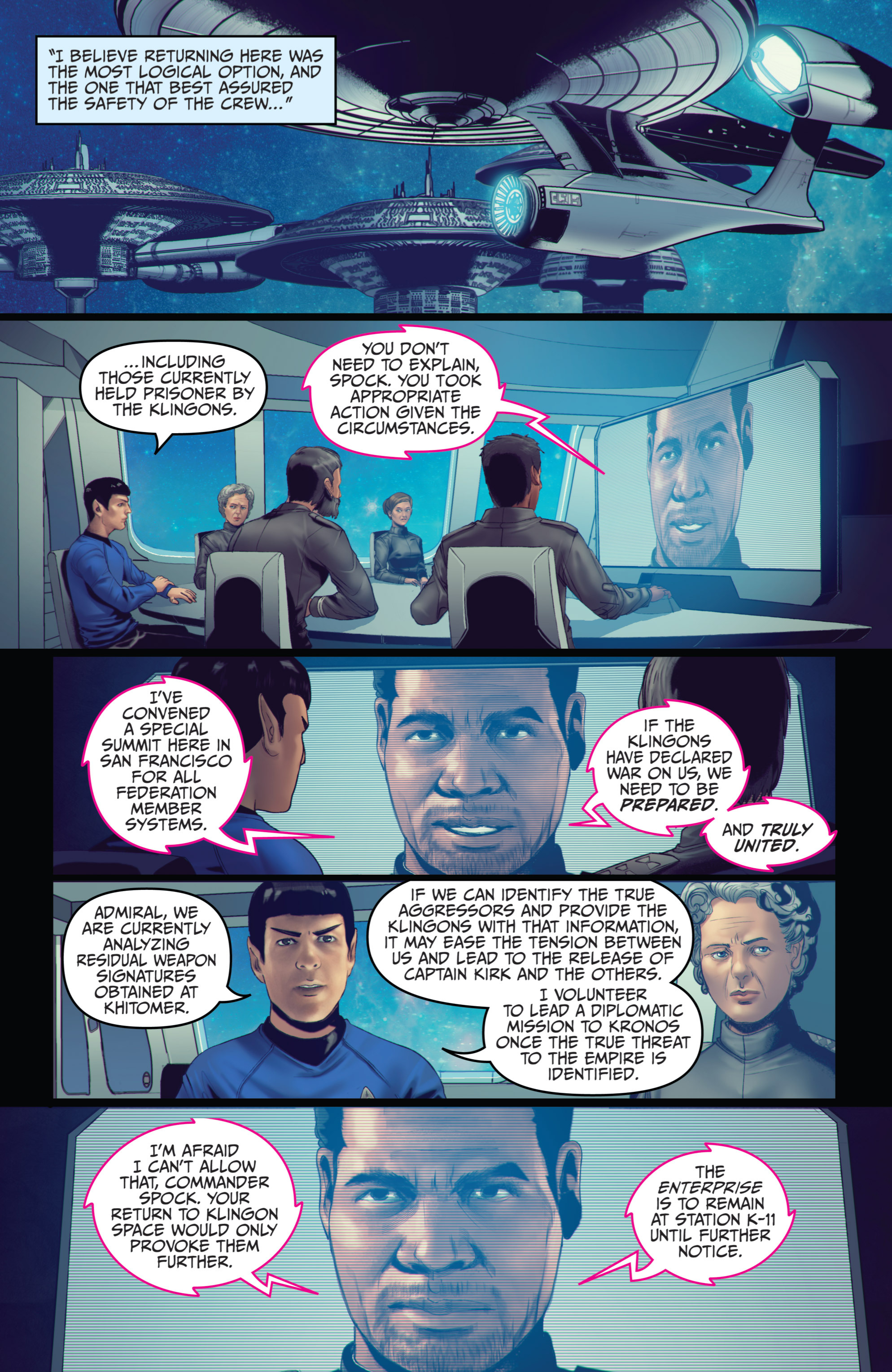 Read online Star Trek (2011) comic -  Issue # _TPB 7 - 40