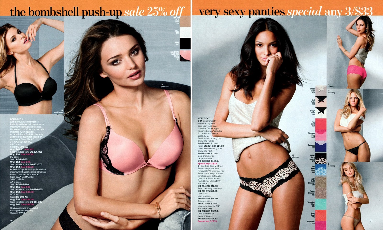 Victoria’s Secret Catalog Swim Sale 2013 MagazinePhotoshoot