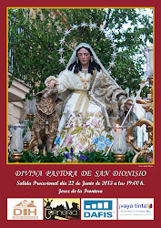 Cartel Divina Pastora de San Dionisio 2013.