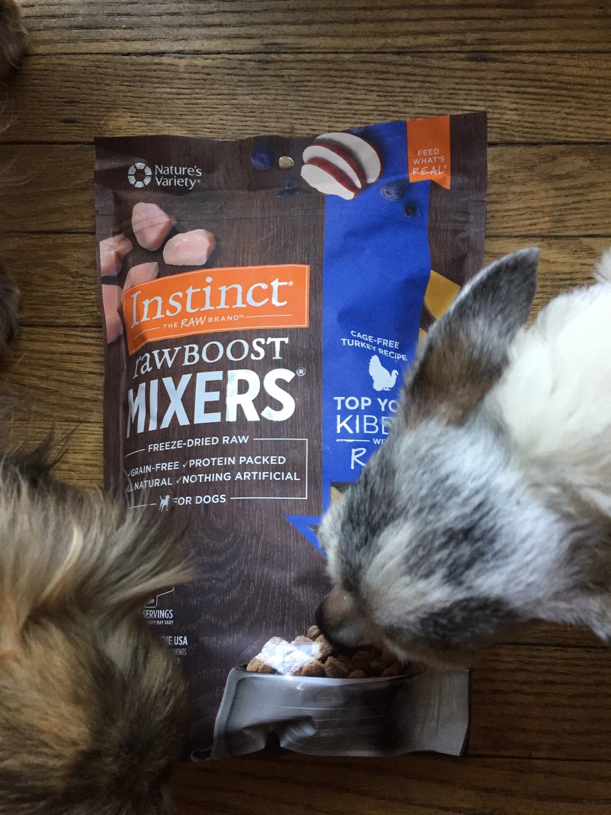 My Dog Says Woof! Product Review Instinct Raw Boost Mixers