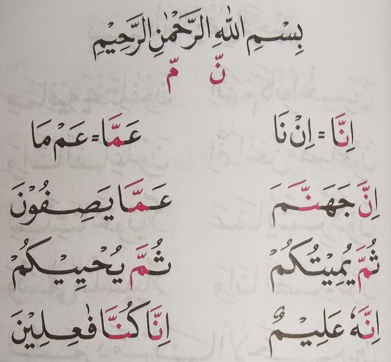 Pengertian Ghunnah Musyaddadah Dan Perangkat Sekolah Pengertian Ghunnah Musyaddadah Dan Perangkat Sekolah