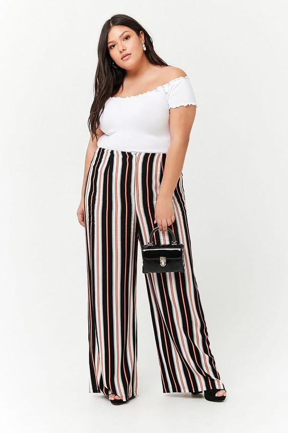 Plus Size Los Palazos Les Quedan A Las Gorditas Pantalones Que