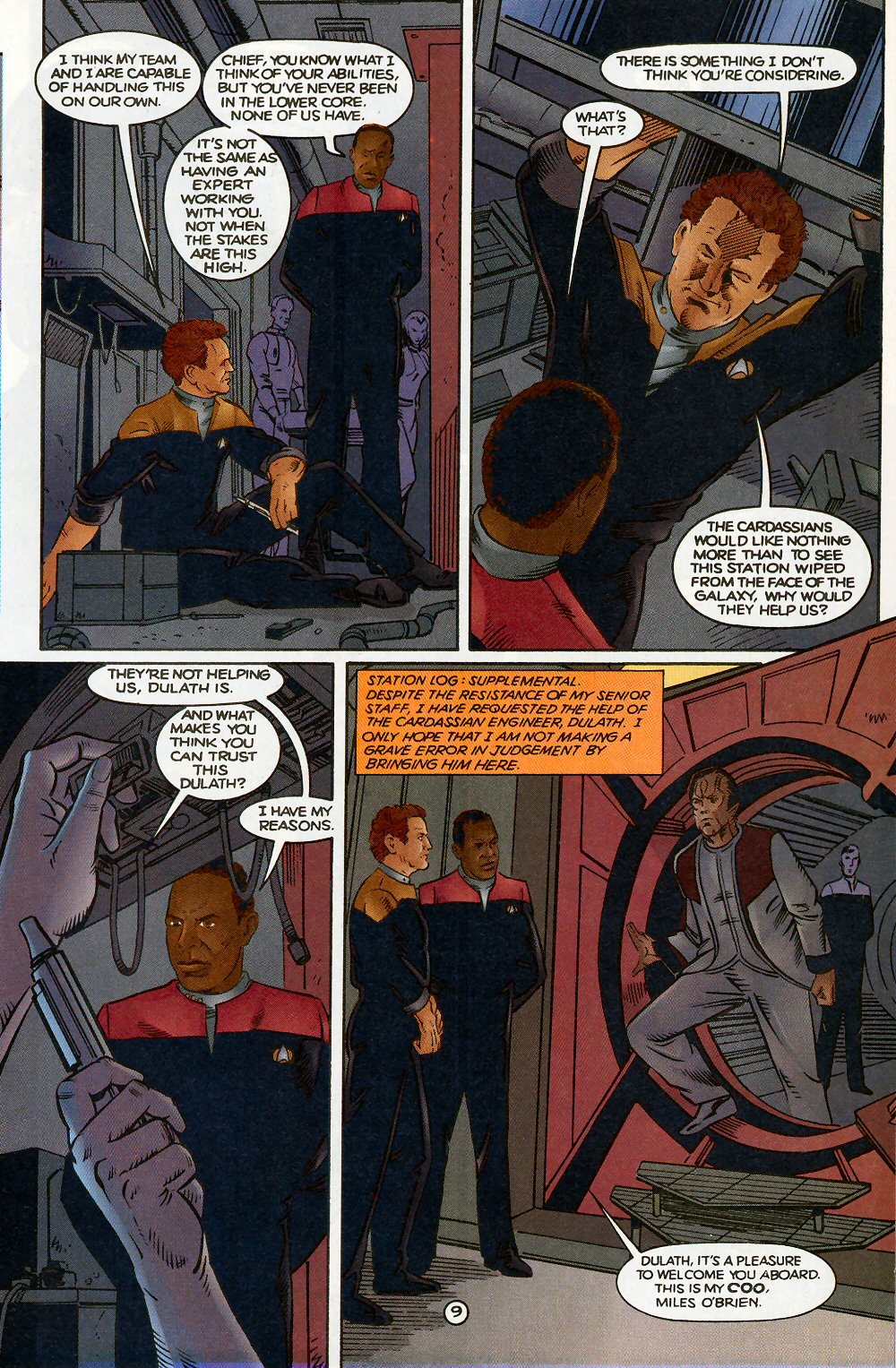 Read online Star Trek: Deep Space Nine (1993) comic -  Issue #8 - 12