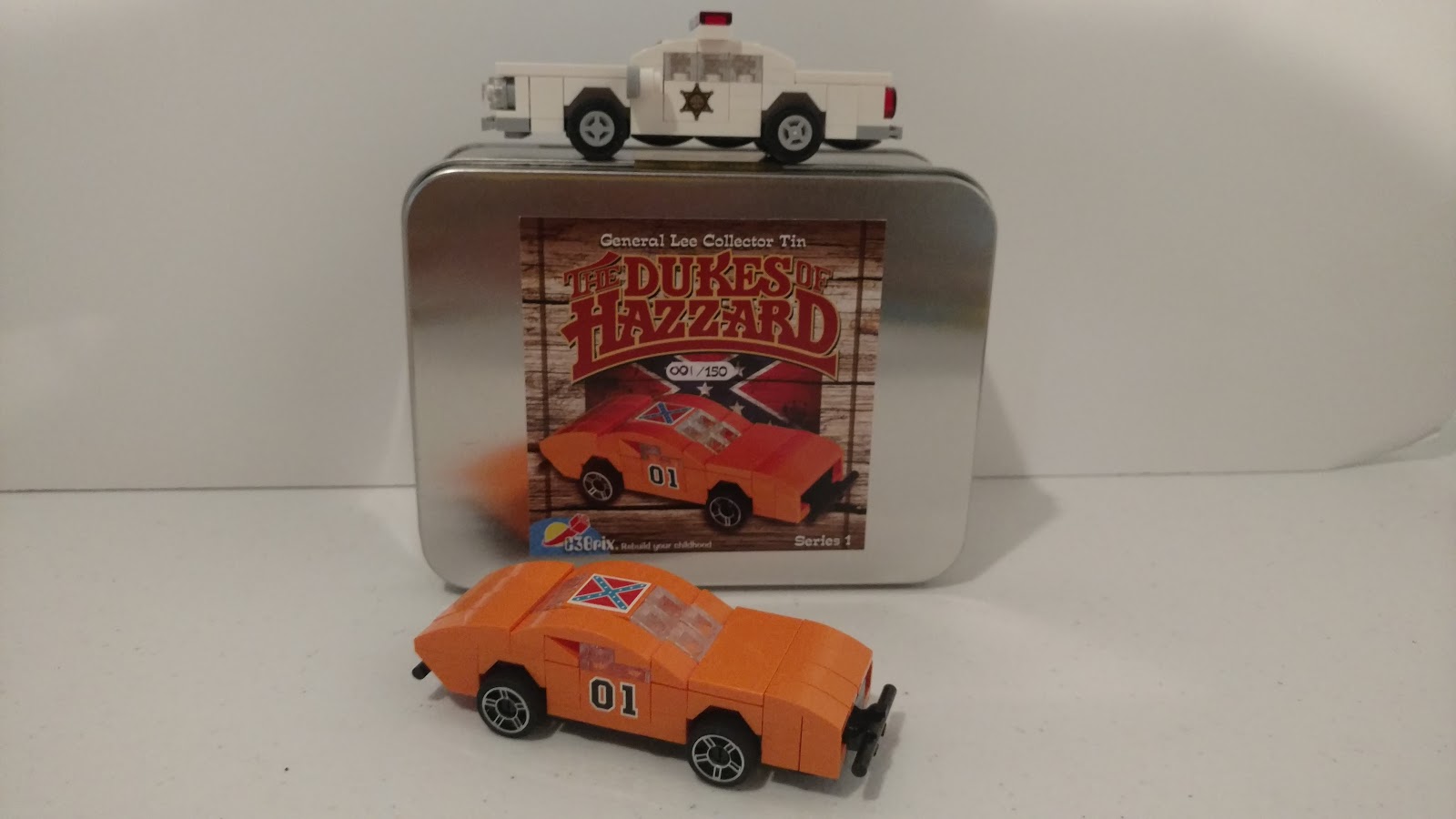 Dukes of Hazzard Collector Limited Edition Lego Rosco's Patrol Car by