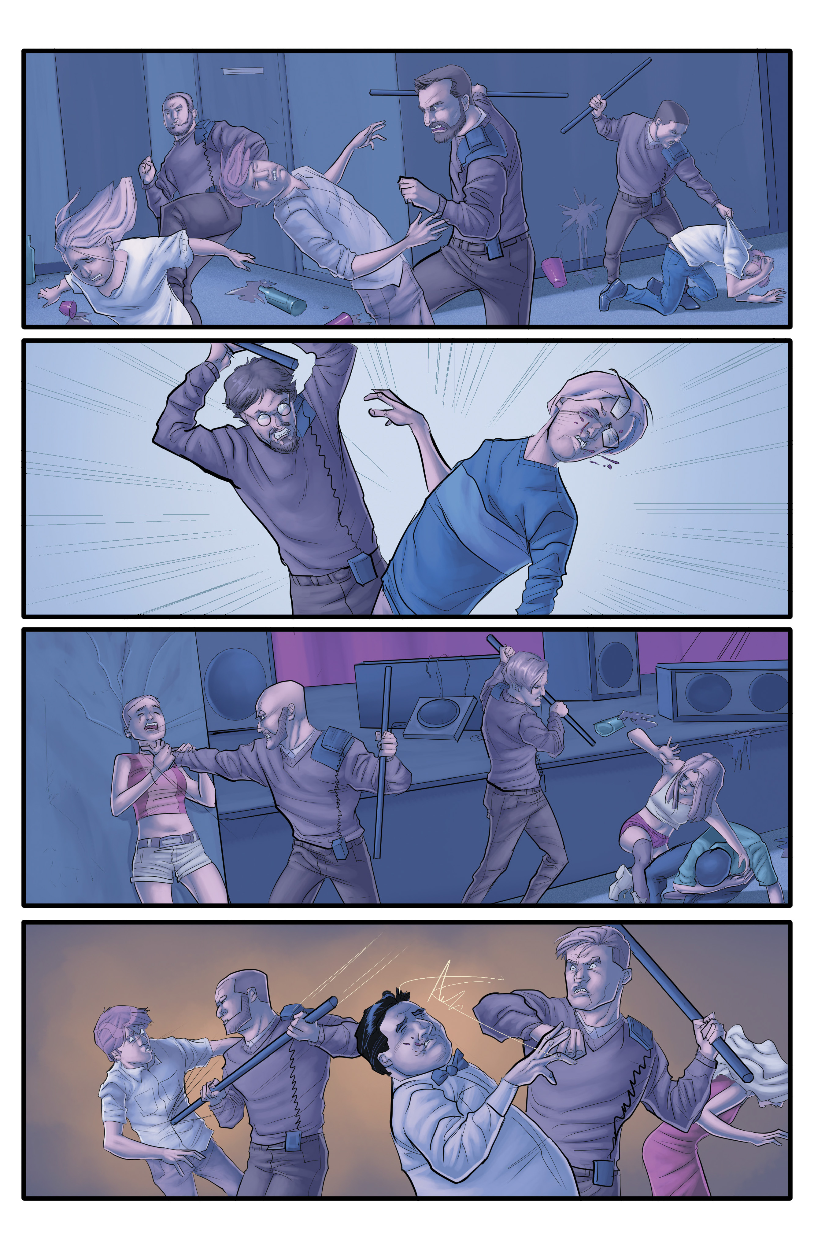Read online Morning Glories comic -  Issue #47 - 23