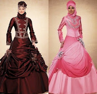 38 Baju Pengantin Muslim Warna Terfavorit Model Terupdate 