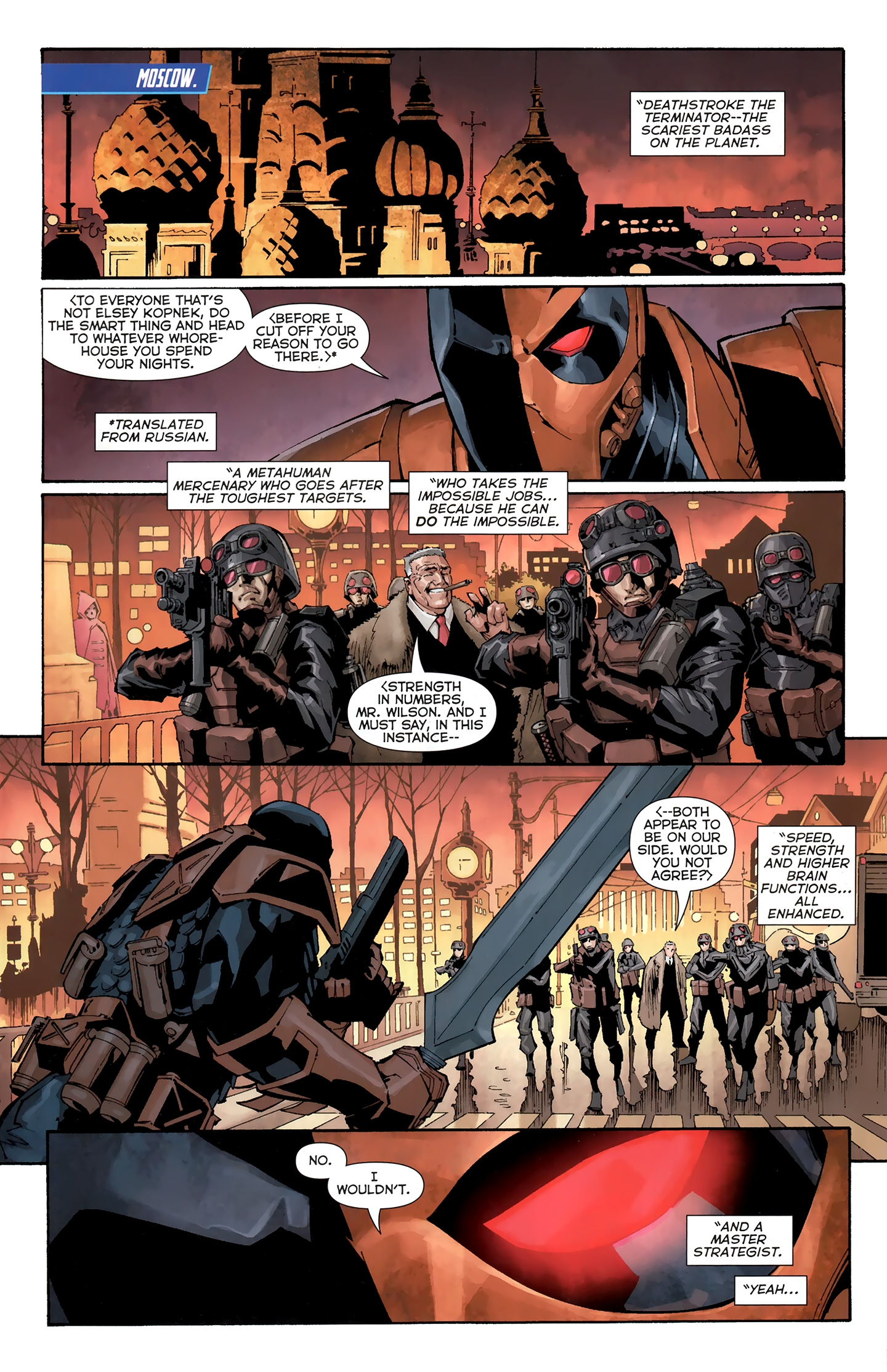 Read online Deathstroke (2011) comic -  Issue #1 - 2