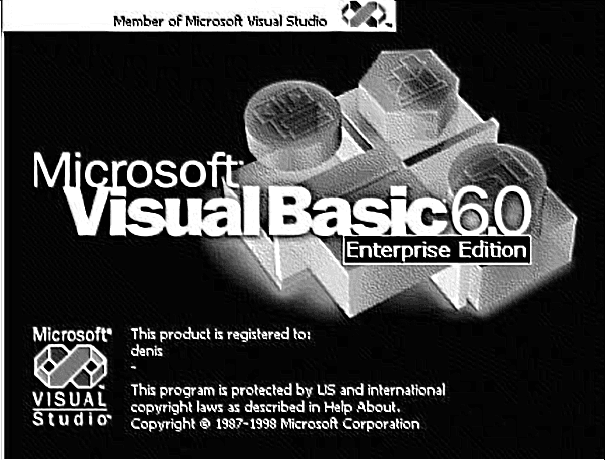 Visual Basic 6.0 - Superior Source Code: Visual Basic 6.0 logo edit