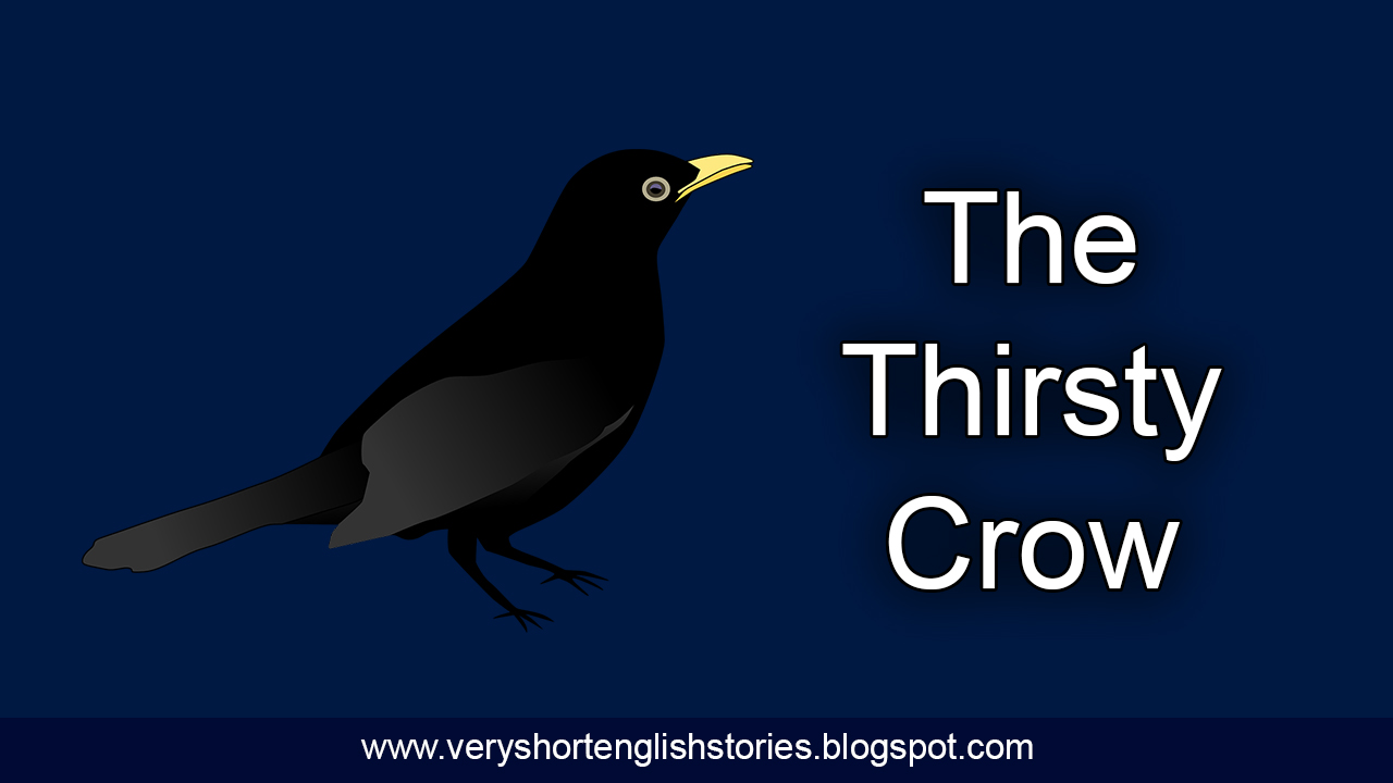 the-thirsty-crow-very-short-english-stories-short-english-stories