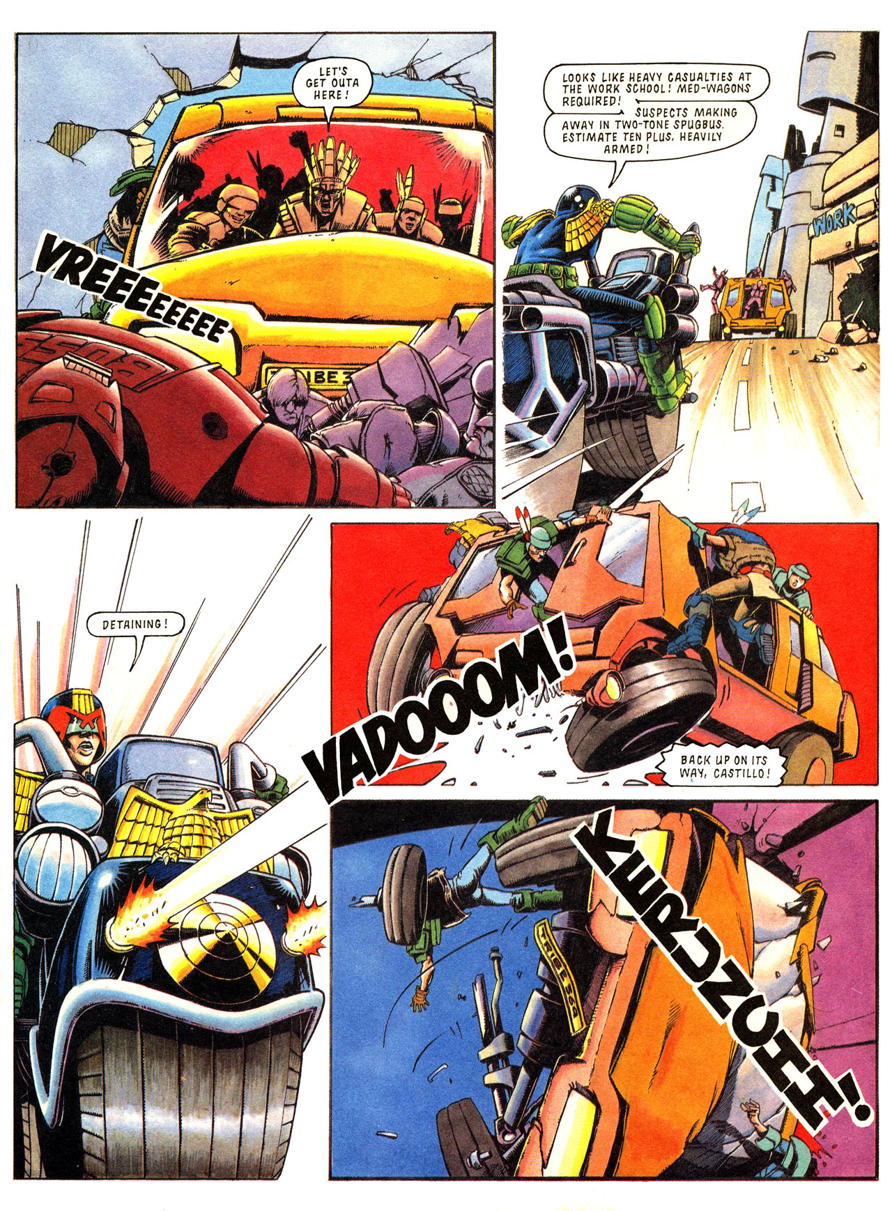 Read online Judge Dredd: The Megazine (vol. 2) comic -  Issue #68 - 6