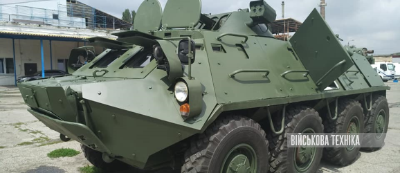 Українська компанія «КОРТ» презентувала модернізований варіант  БТР-60ПБ (фото)