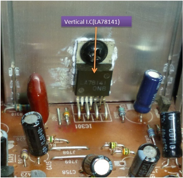 electronics repair made easy: LG 21 Inch Television with shutdown symptom