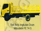 BAK BESI ANGKUTAN DRUM MITSUBISHI FE 74 S