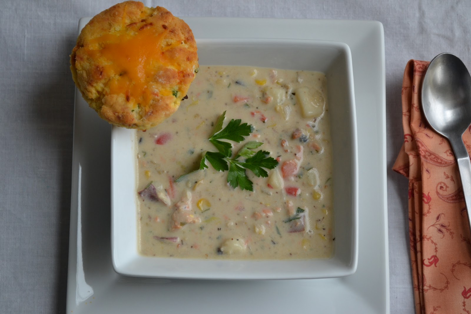 Gluten Free Gypsy Bacon, Cheddar and Scallion Cornbread Biscuits