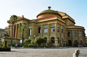The magnificent Teatro Massimo in Palermo
