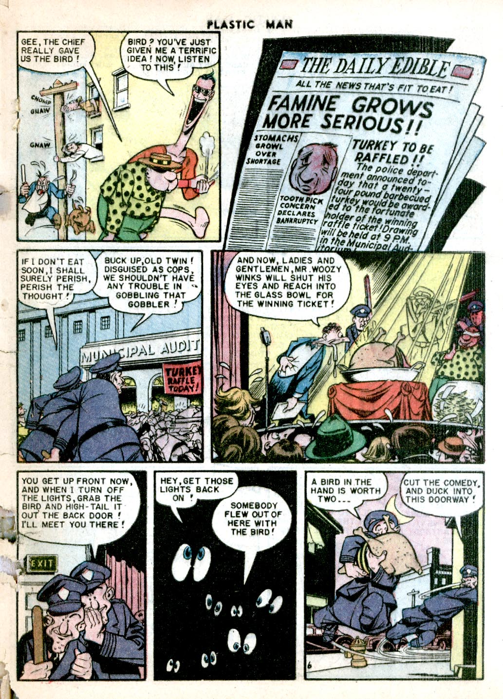 Read online Plastic Man (1943) comic -  Issue #46 - 31