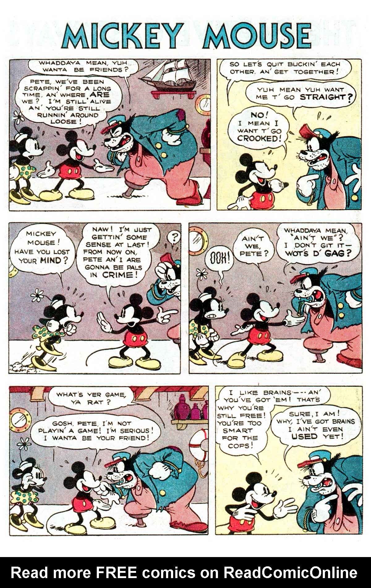 Read online Walt Disney's Mickey Mouse comic -  Issue #228 - 6