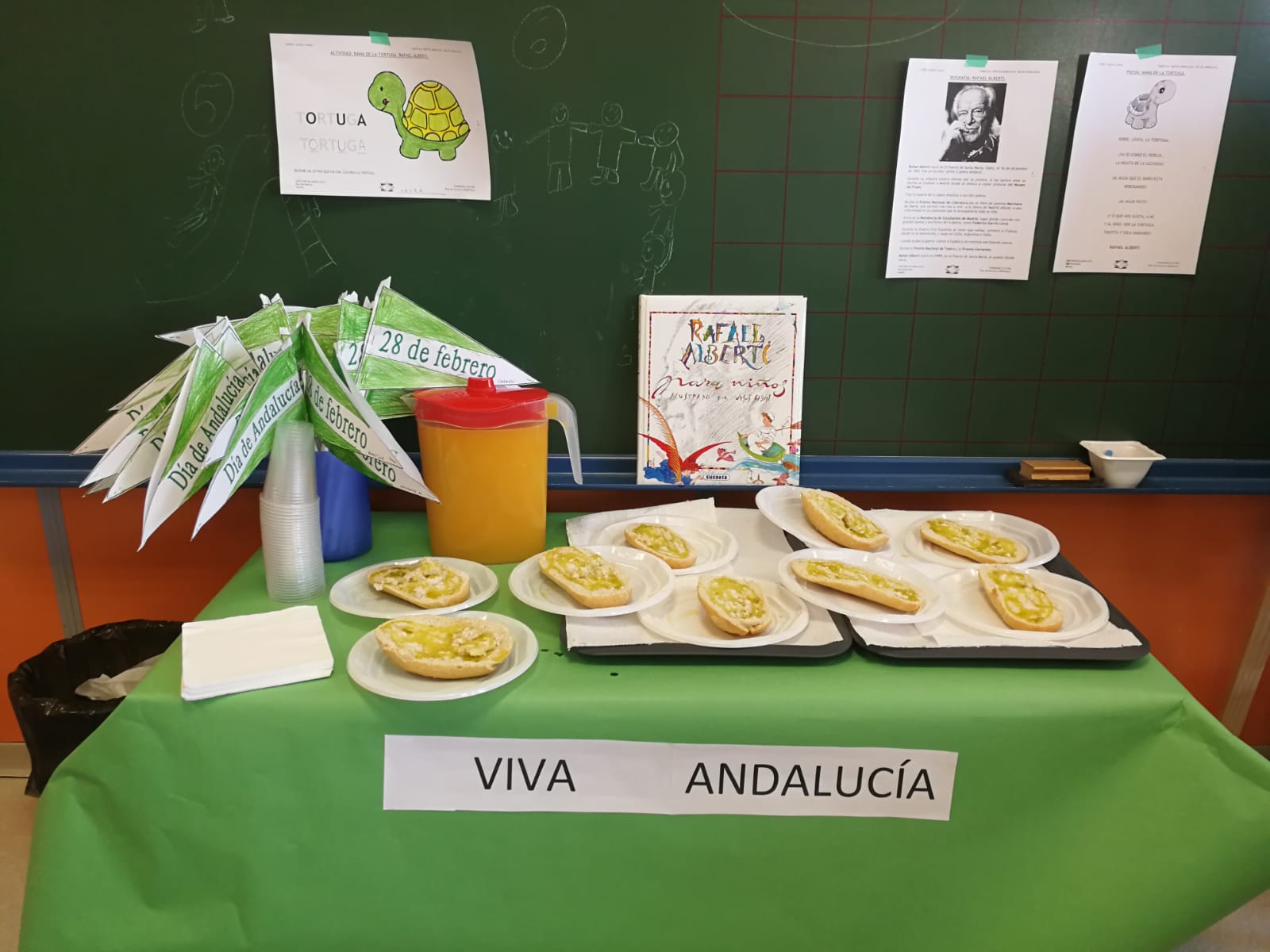 Blog del CEIP Poetas Andaluces. Día de Andalucía Pan con aceite